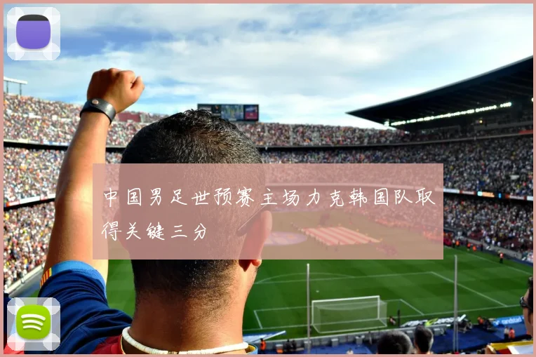 中国男足世预赛主场力克韩国队取得关键三分